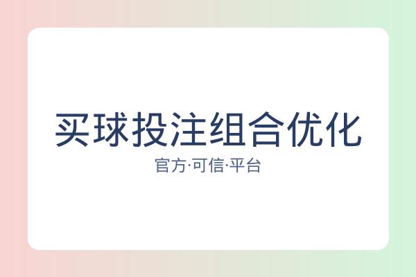 买球投注组合优化